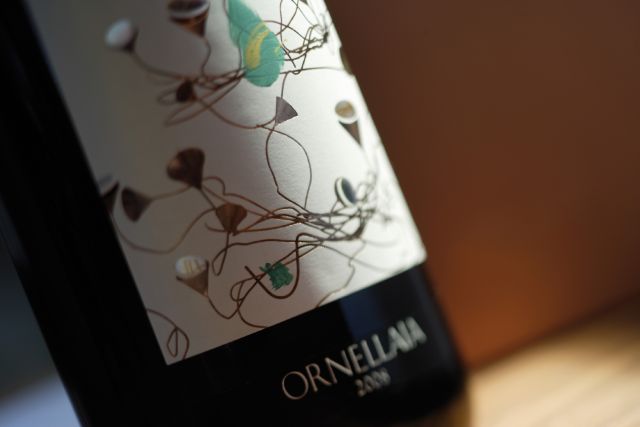 Ornellaia_Doppel Magnum 3 lt Ornellaia 2008_Vendemmia d'Artista L'Energia von Rebecca Horn